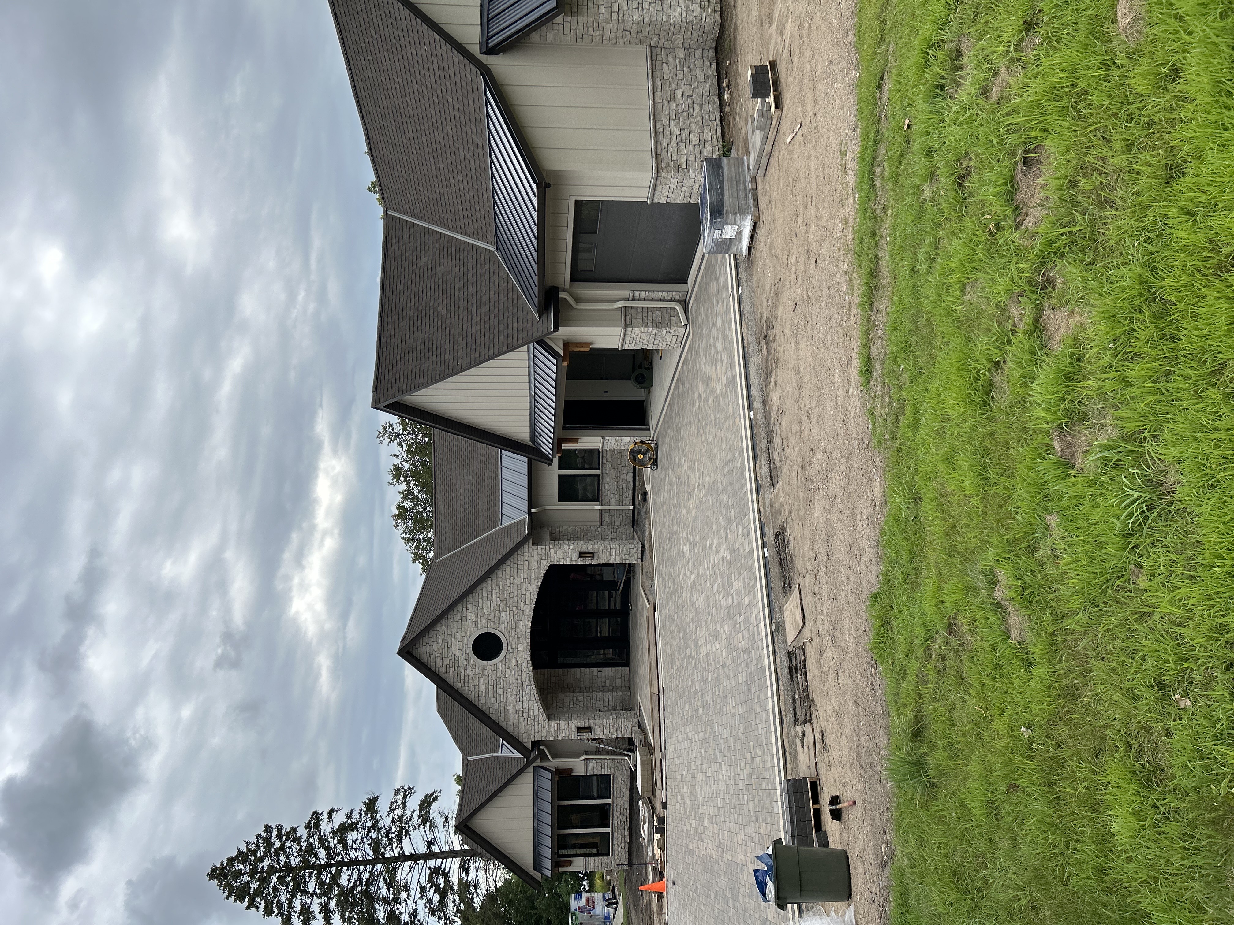 Gutter installation project